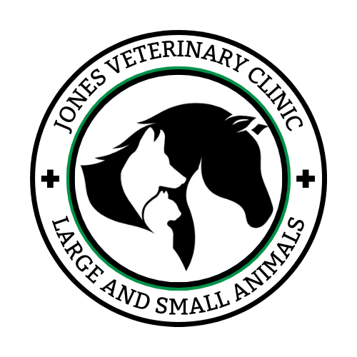 Jones Vet Clinic print logo