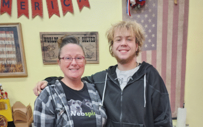 Webspinups Hosts Tecumseh High School Intern Clayton Smith