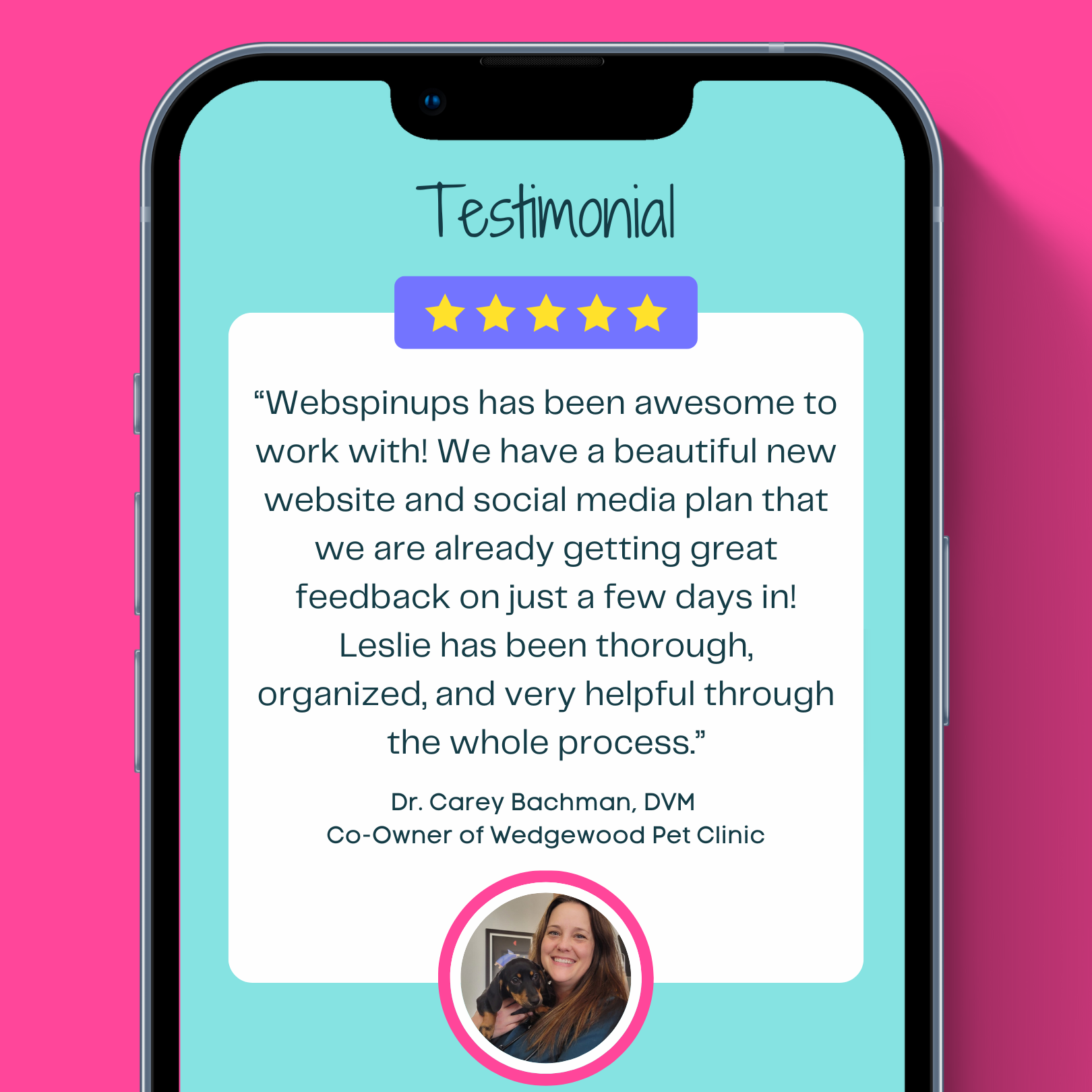 Jones Veterinary Clinic website showing on 3 different device screens: laptop, tablet, and mobile phone.